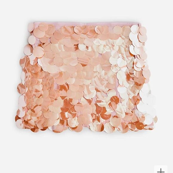 J. Crew Collection circle-sequin mini skirt - Picture 2 of 5